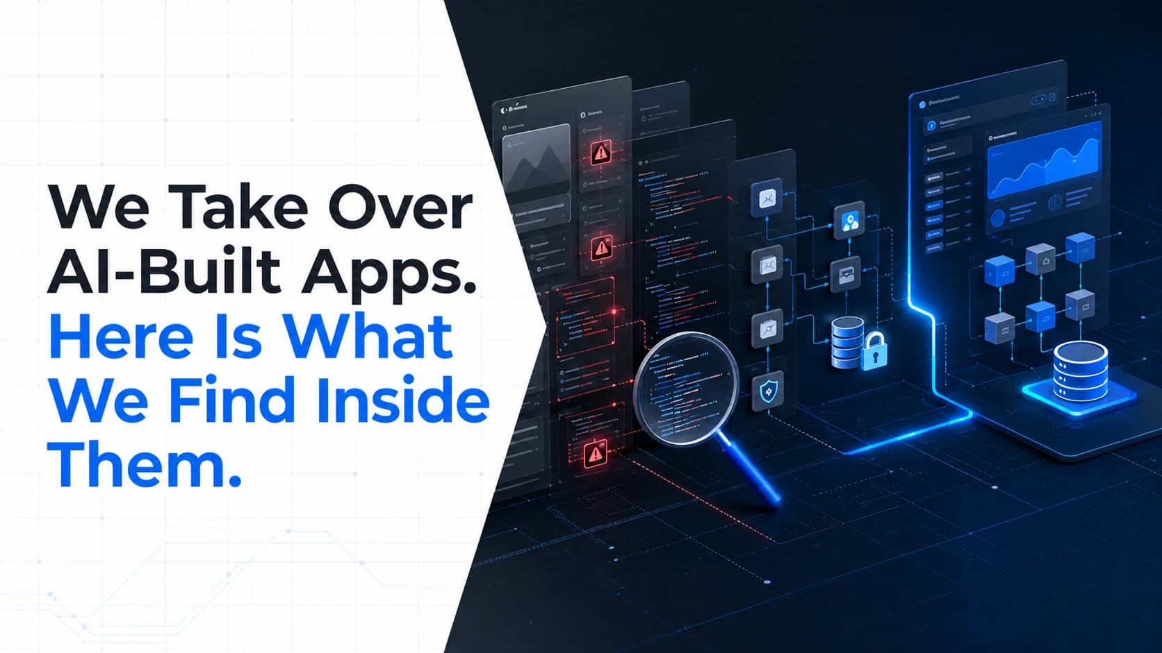 AI-built app cleanup and production software recovery