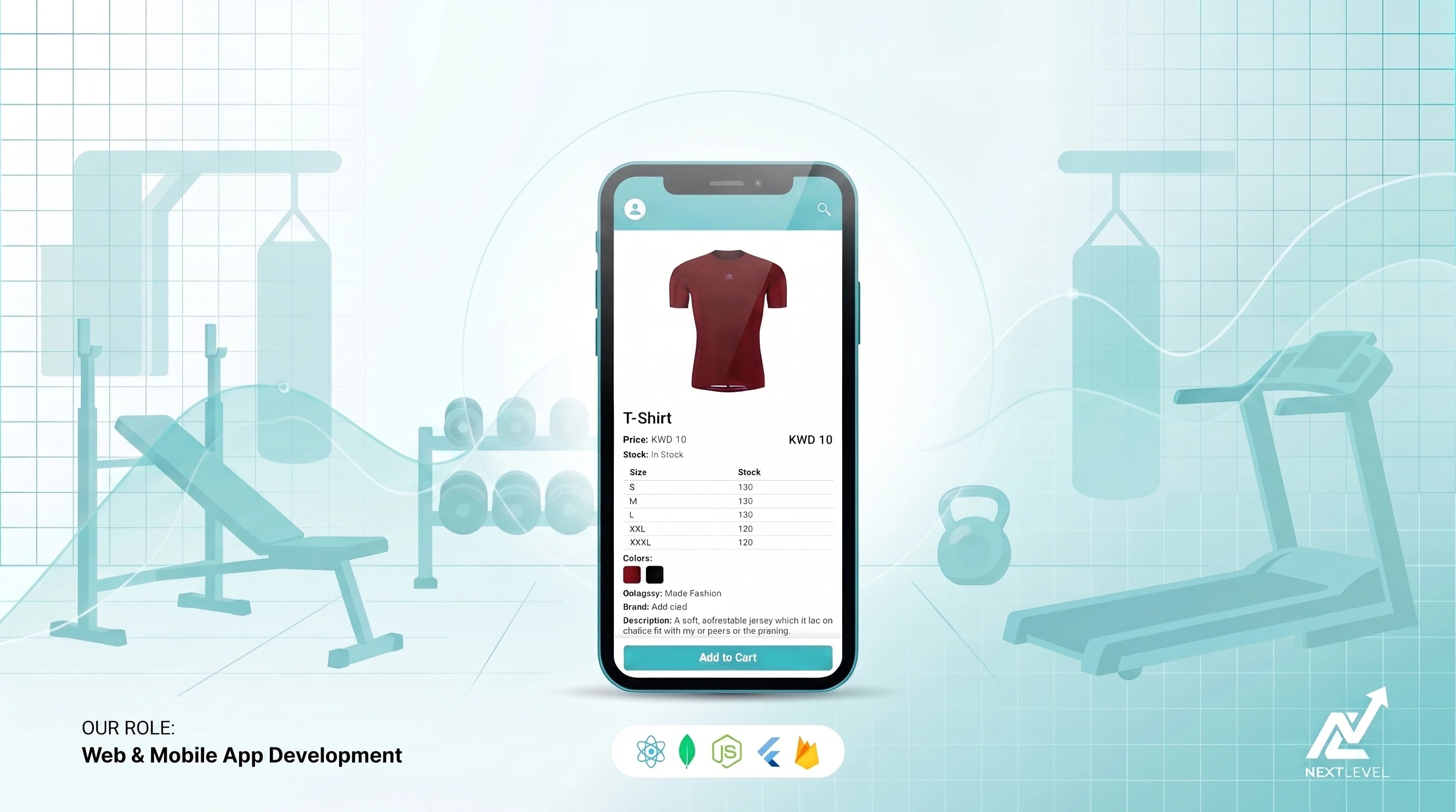 FitFinds member app — gym subscriptions, class booking and store screens