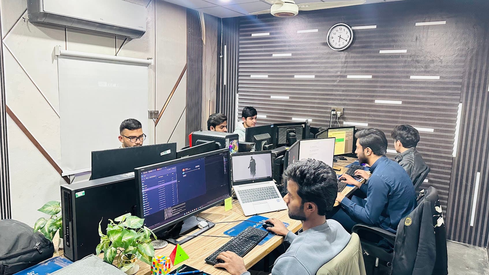 The Next Level Software team at work