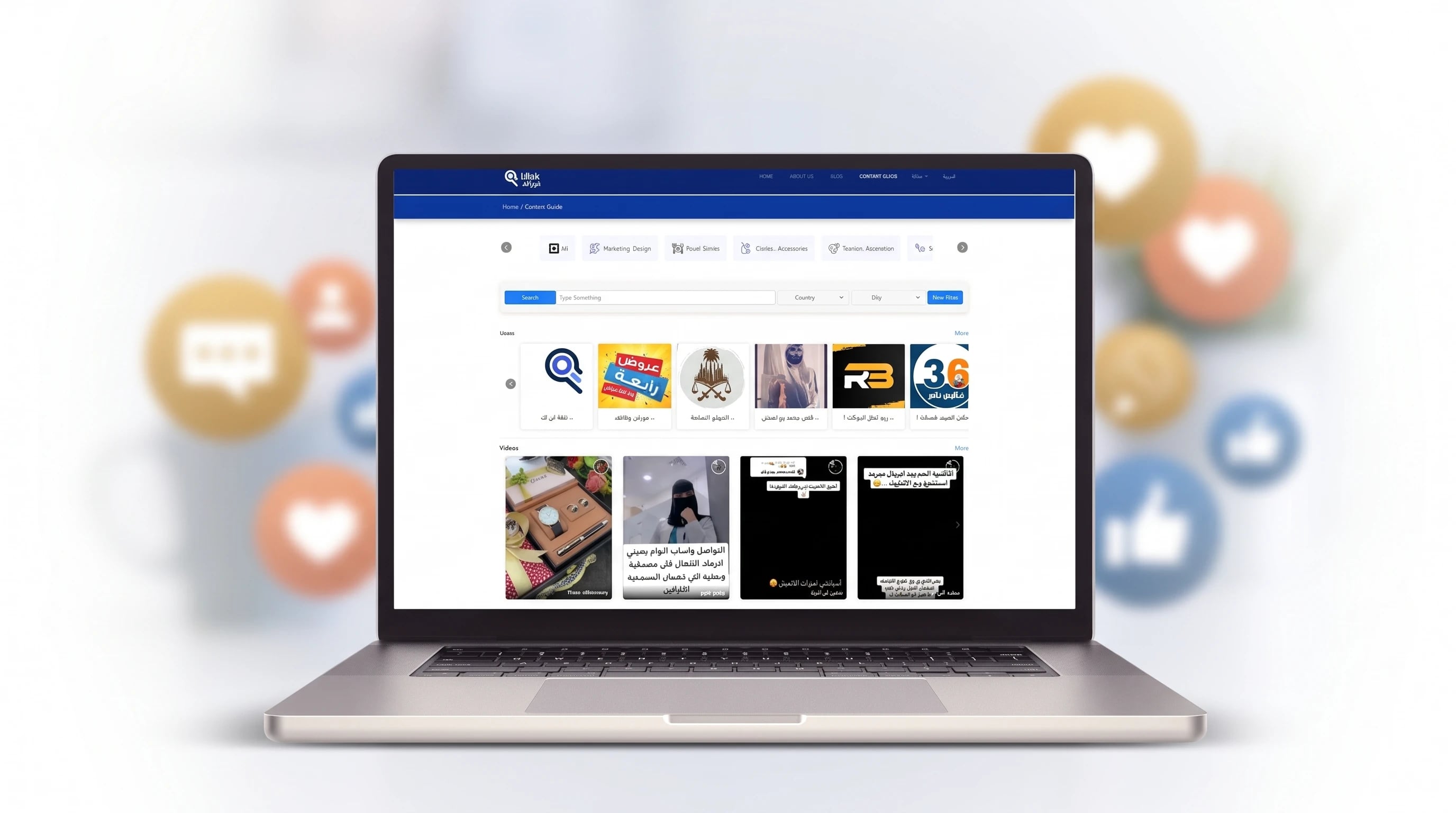 LiLak admin dashboard — moderation, user management and platform analytics