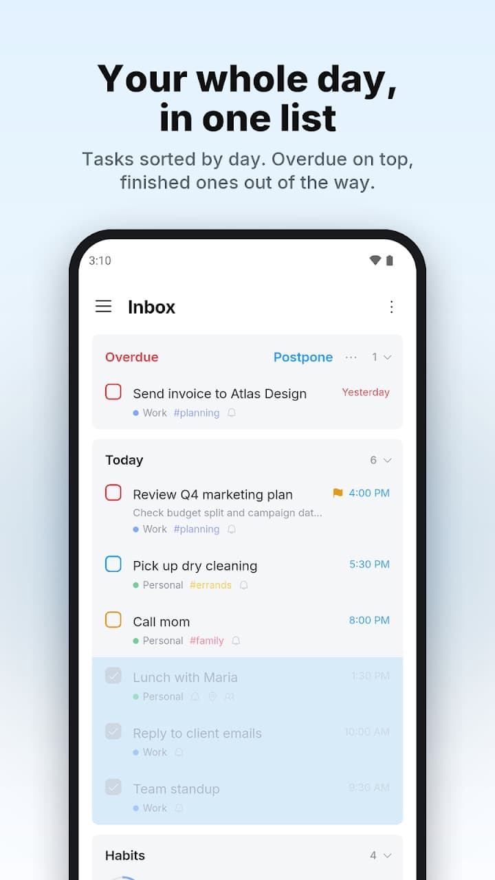 NextDo screenshot 2
