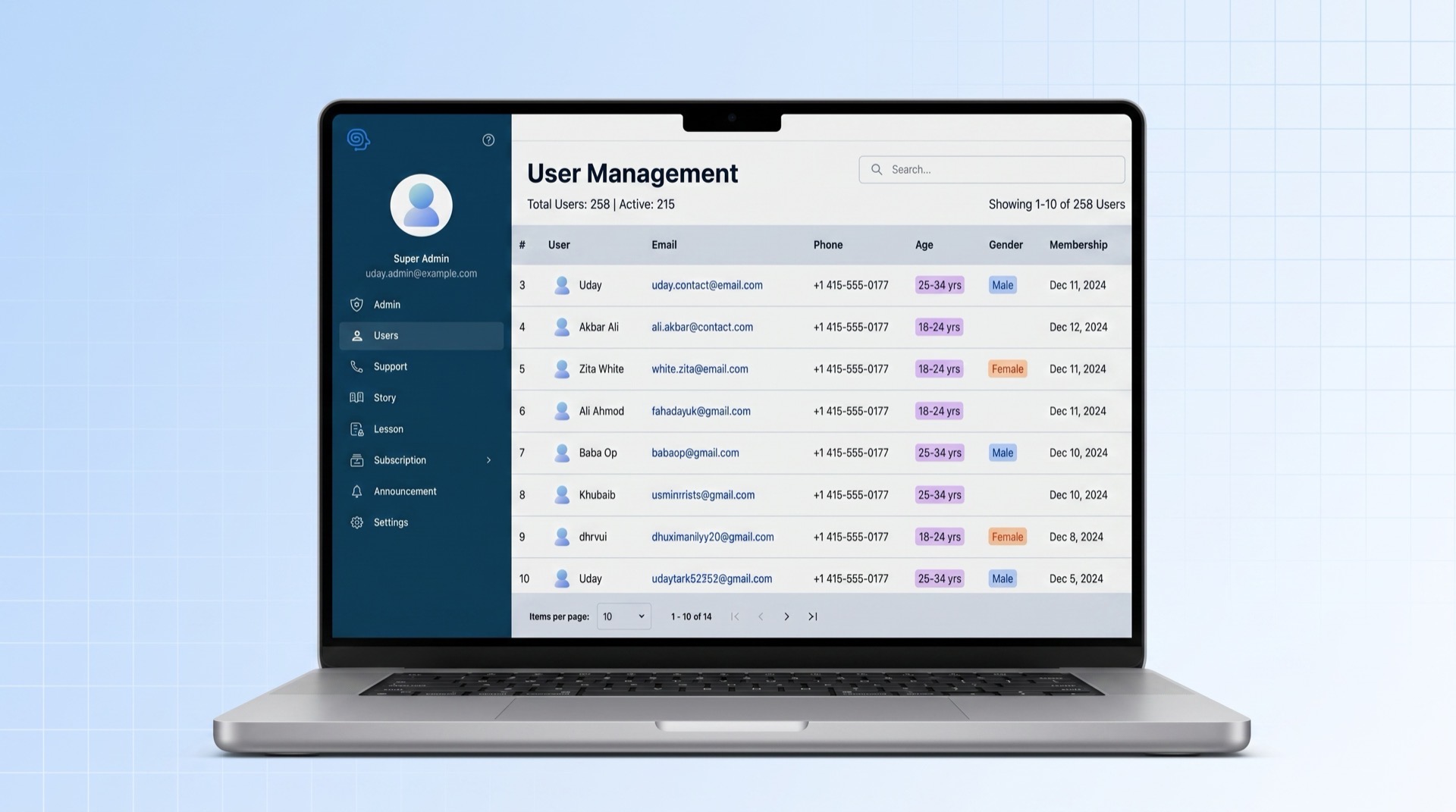 Admin Panel